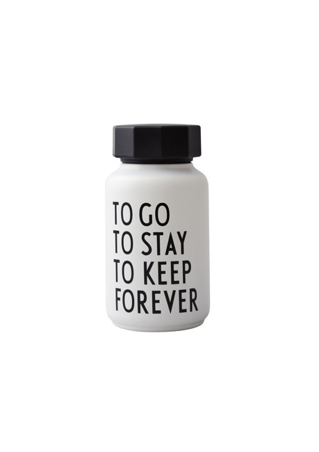 Design Letters - Thermo Bottle Small 0.33L - White (30101007WHTOTOTOFO)