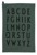 Design Letters - Classic Tea Towel - Dark Green (10503000DARKGREEN) thumbnail-1