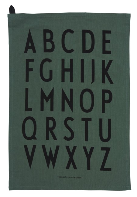 Design Letters - Classic Visestykke - Mørkegrøn