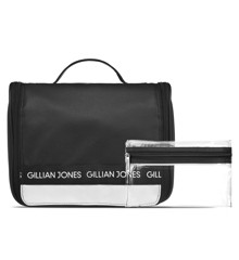 Gillian Jones - Cosmetic Hangup Bag - Black/White
