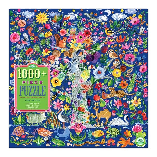 eeBoo - Puzzle - Tree of Life, 1000 pc (EPZTTOL)