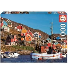 Educa - Puzzle 1000 - Nordic Houses (017745)