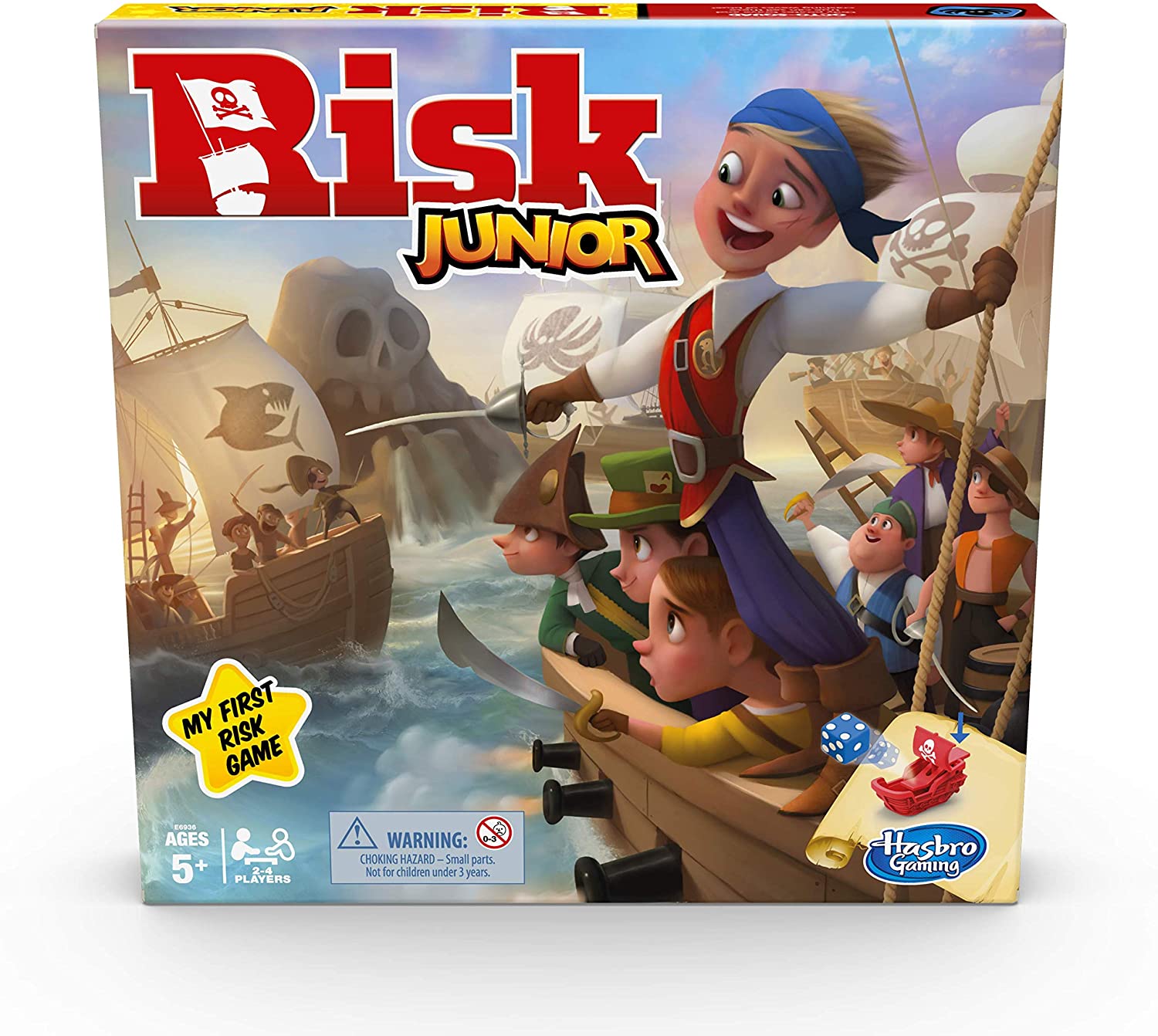 Autonom Klassificer Stranden Køb Hasbro Gaming - Risk Junior (Dansk/Norsk) (E6936)