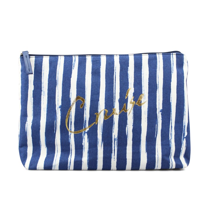 Studio - Cruise Cosmetic Bag - Blue and White