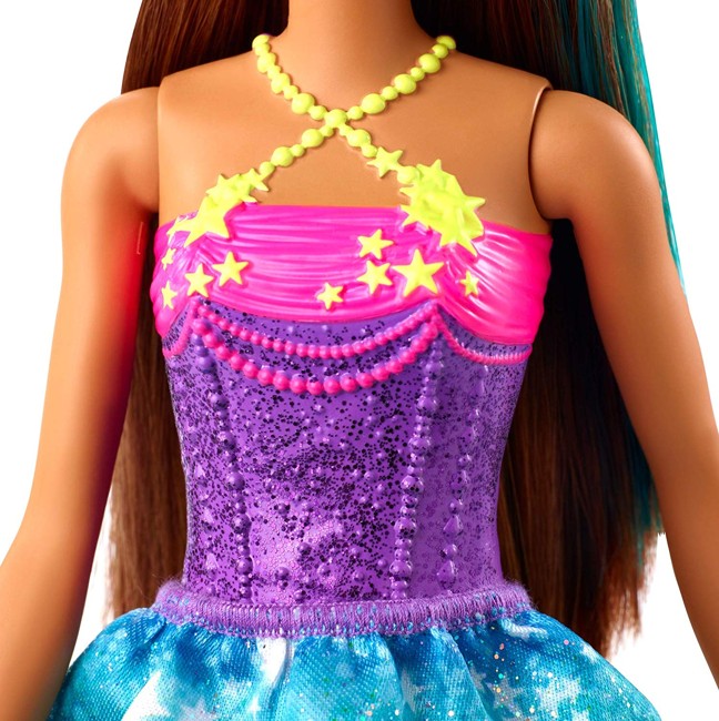 Barbie - Dreamtopia Princess Doll - Neon Green Tiara (GJK14)