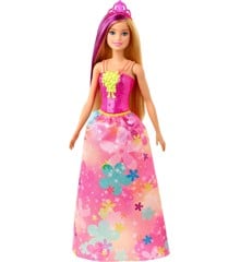 Barbie - Dreamtopia Prinsesse Dukke - Pink Tiara (GJK13)