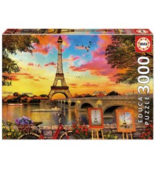 Educa - Puzzle 3000 -  Sunset in Paris (017675)