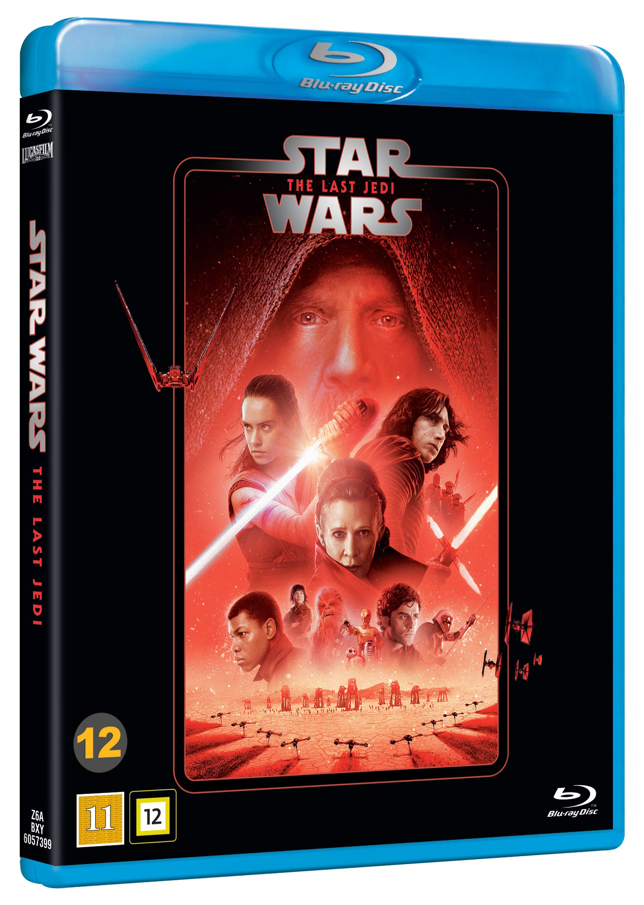 Star Wars: Episode 8 - The Last Jedi - Blu ray - Filmer og TV-serier