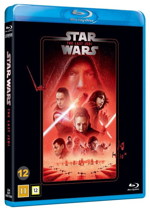 Star Wars:  Episode 8 - The Last Jedi - Blu ray