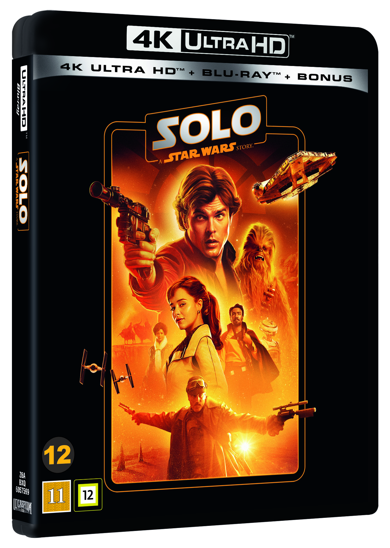 Solo A Star Wars Story - 4K Blu ray