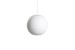 HAY - Nelson Ball Bubble Pendant Lampe Small - Råhvid thumbnail-1