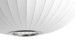 HAY - Nelson Ball Bubble Pendant Lampe Small - Råhvid thumbnail-6