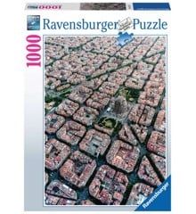 Ravensburger - Puzzle 1000 - Barcelona from above (10215187)
