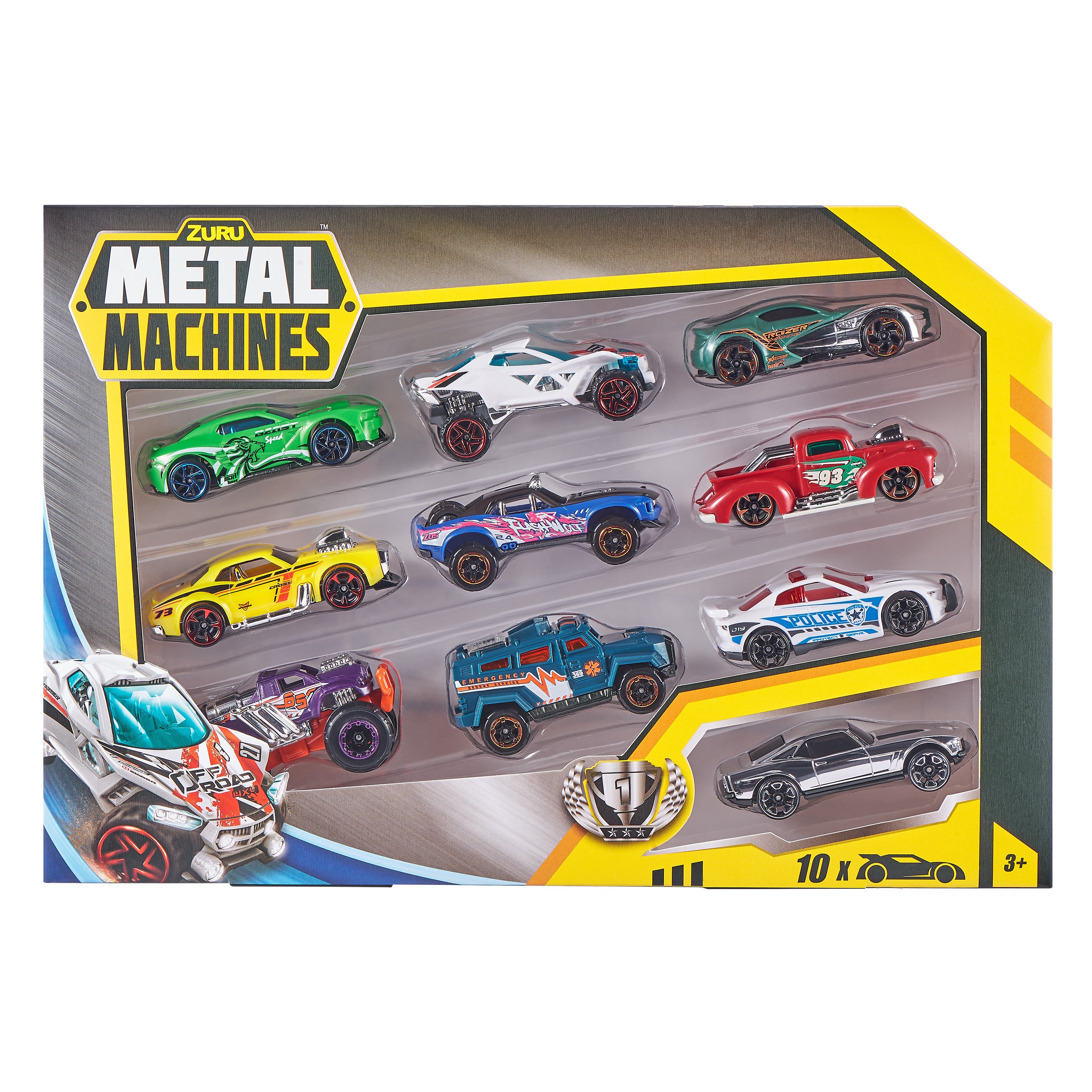 Metal Machines - Cars Series 2 - Multi Pack Car 10 Pack (6750)