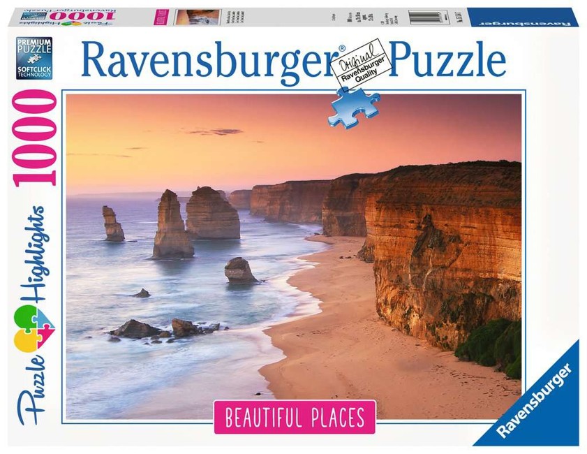 Ravensburger - Puslespil 1000 brikker - Great Ocean Road, Australia (10215154)
