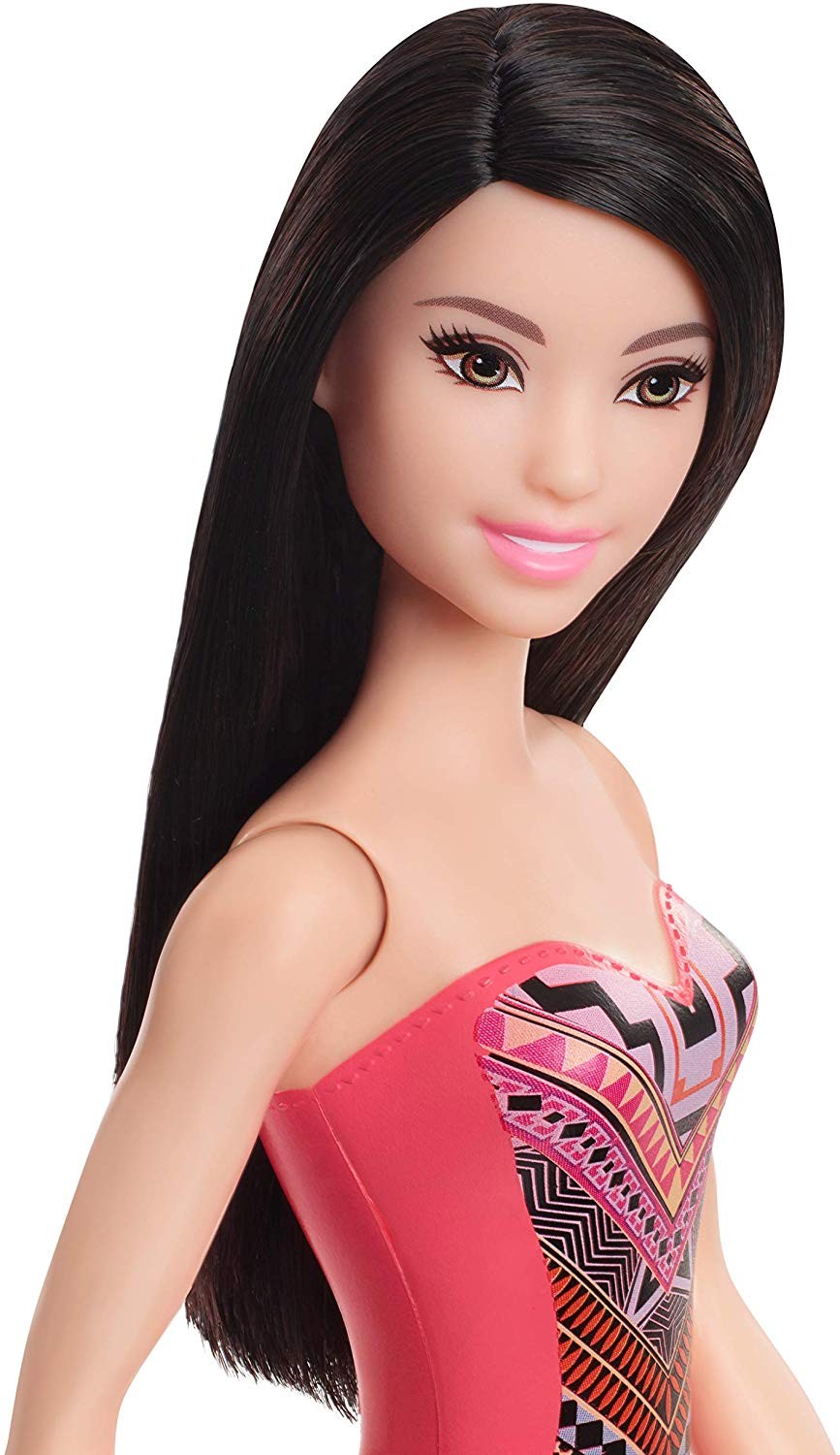 Black haired barbie