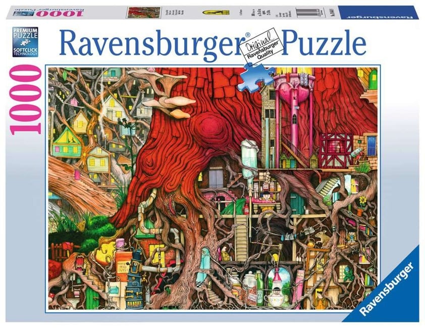 Ravensburger - Puslespil 1000 - Colin Thompson - Hidden World (10219644)