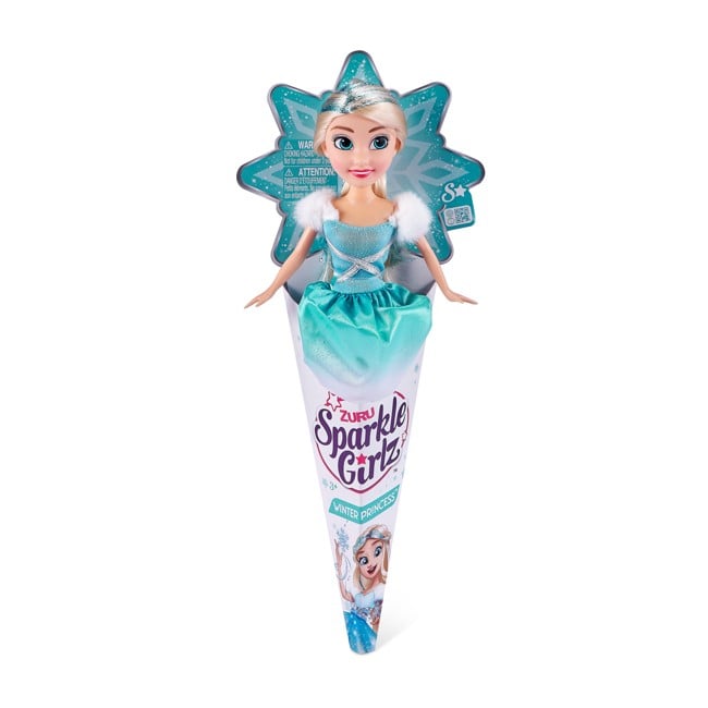Sparkle Girlz - Dolls - Winter Princess In Cone 26cm (10017BQ1)