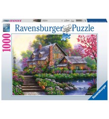 Ravensburger - Puzzle 1000 - Romantic Cottage (10215184)