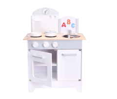 Small Wood - Play Kitchen - Grey (L40193)