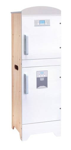 Small Wood - Play Fridge - Grey (SKC5215)