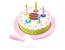 Small Wood - Birthday Cream Cake (L40004) thumbnail-1