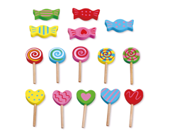 Small Wood - Sweets 15 pcs. (L40010)