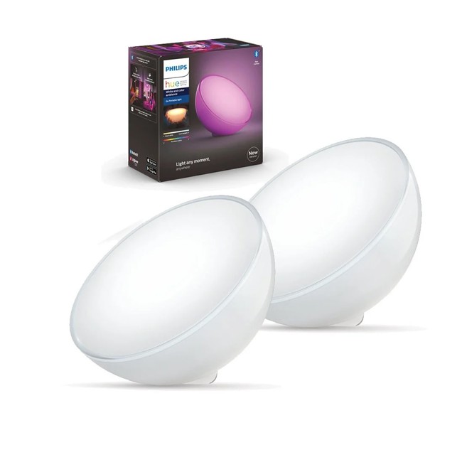 Philips Hue - 2xGo Tischleuchte - Bluetooth - White & Color Ambiance - Bundle