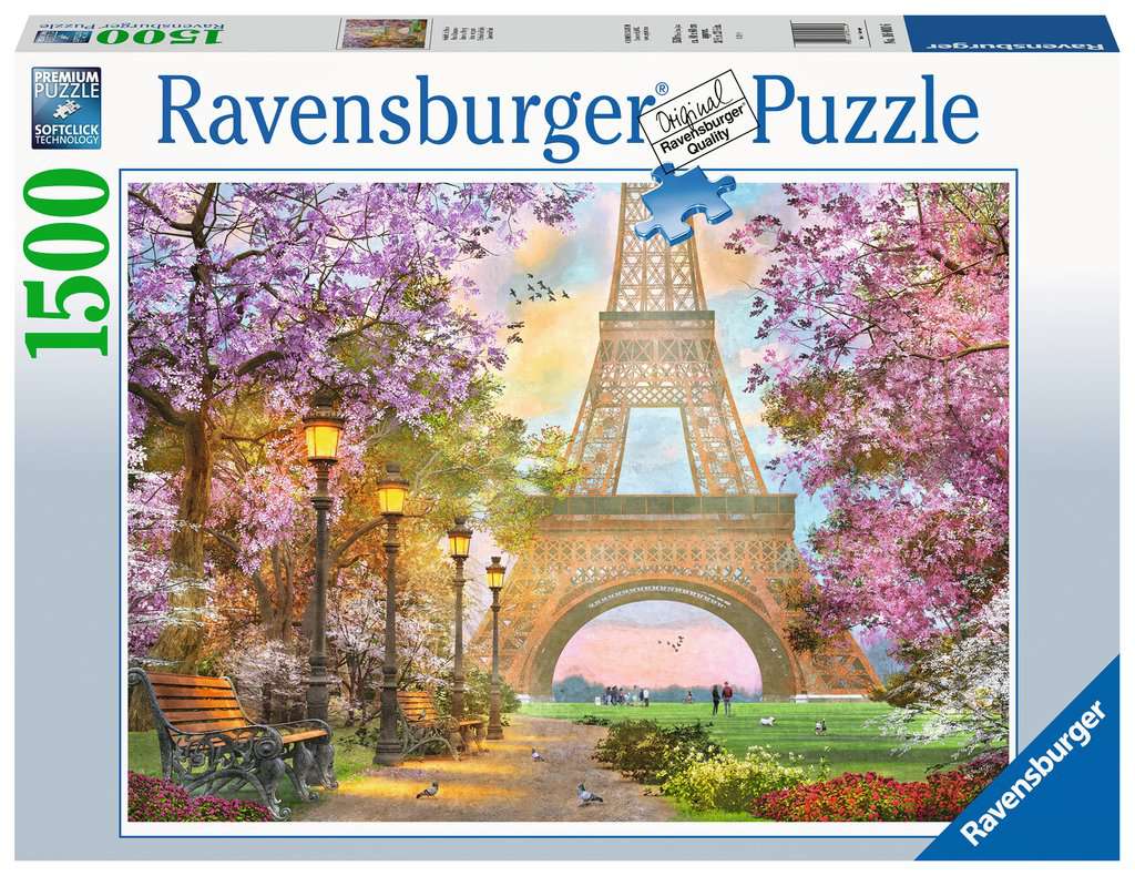 Ravensburger - Puzzle 1500 - Paris Romance (10216000)