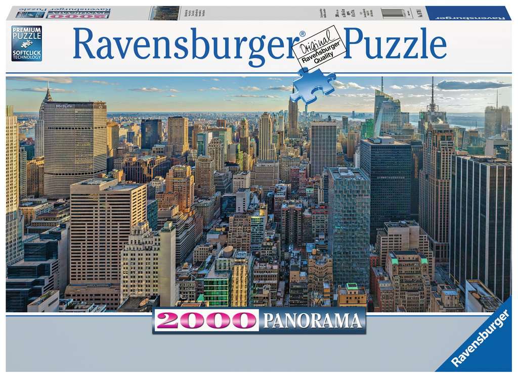 Ravensburger - Puzzle 2000 - View over New York (10216708)