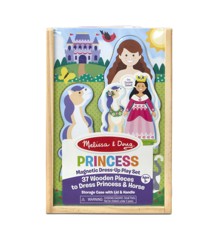 Melissa & Doug - Magnetiske Påklædningsdukke - Prinsesse