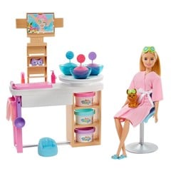 Barbie - Face Mask Playset (GJR84)