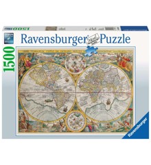 Ravensburger - Puzzle 1500 - Historical Map (10216381)