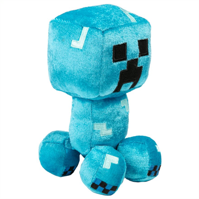 Minecraft - Plys Bamse 18 cm - Charged Creeper