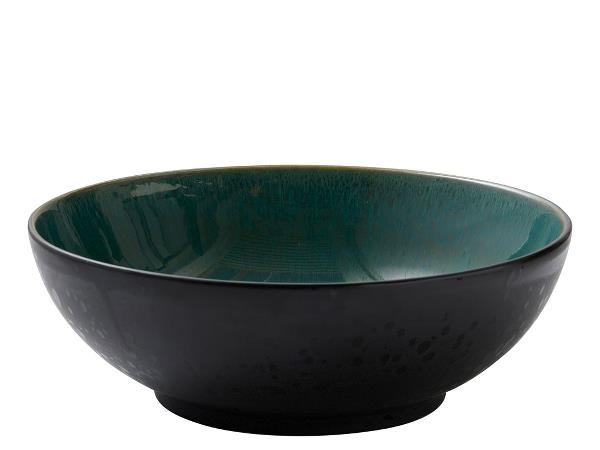 Bitz - Salad Bowl Ø 30 cm - Black/Green (821382)