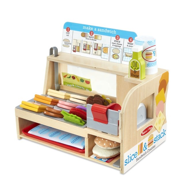 Melissa & Doug - Slice & Stack Sandwich Counter (41650)