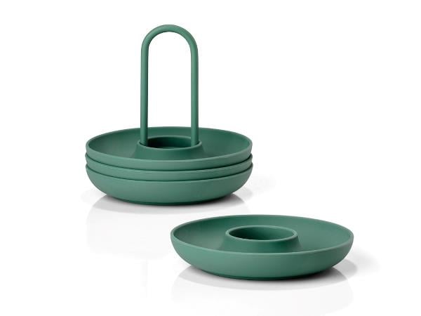 Zone - Singles Egg Cups With Holder - Emerald (332024)