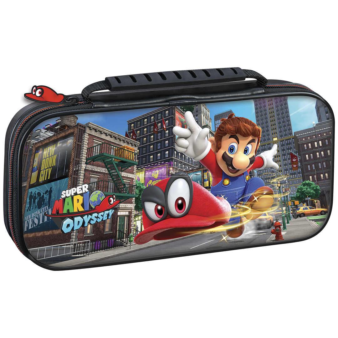 Big Ben Nintendo Switch Official Travel Case Mario Odyssey - Videospill og konsoller