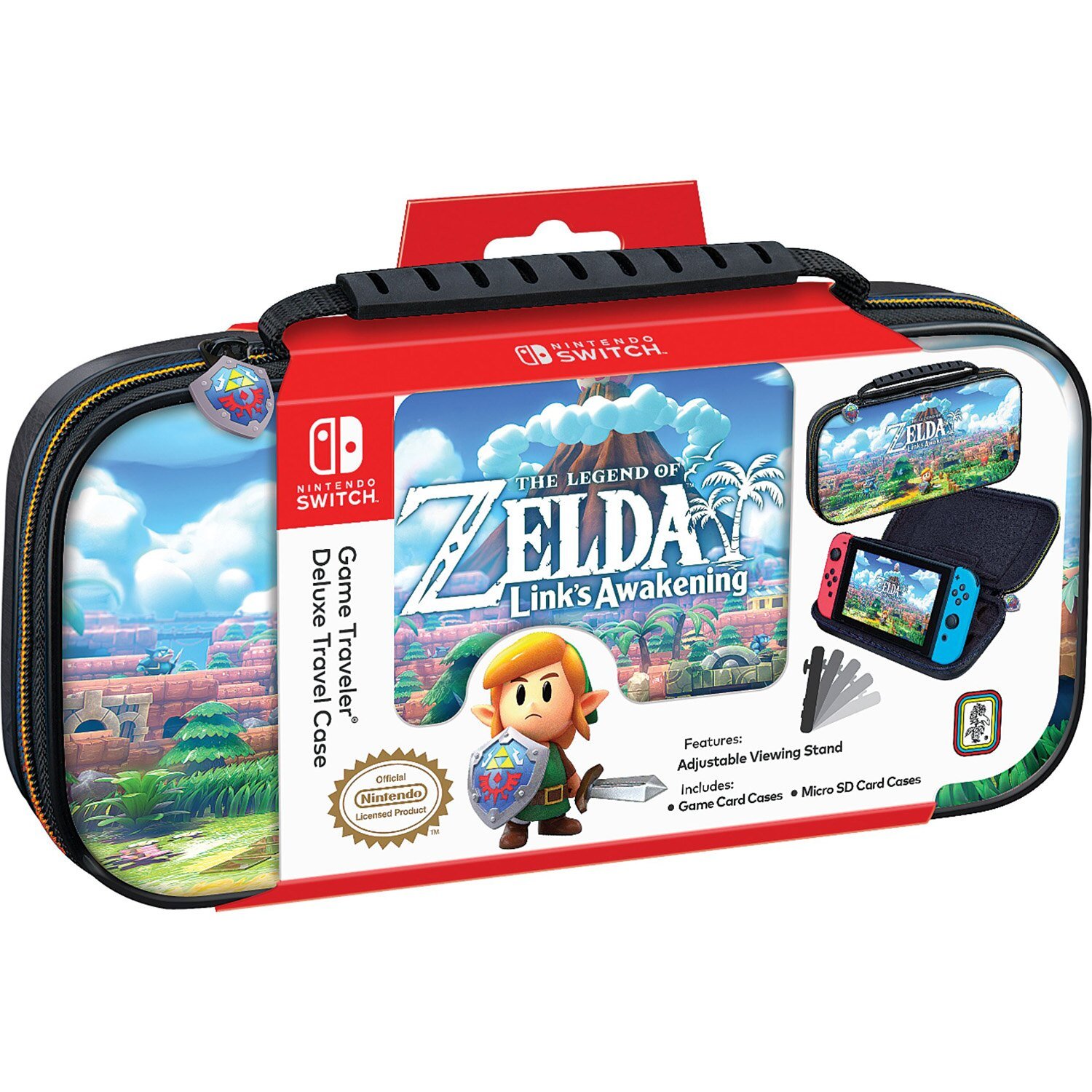 Big Ben Nintendo Switch Official Travel Case Zelda: Link's Awakening - Videospill og konsoller