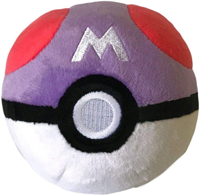 Pokemon - Pokeball Plys - Master Ball (10 cm) (96328)