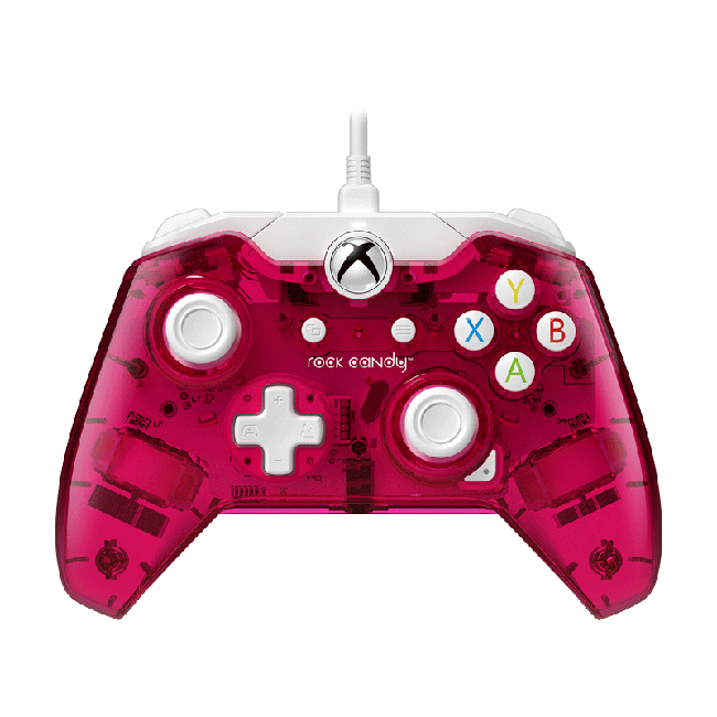 Xbox One Wired Controller Rock Candy Cranblast