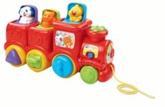 Vtech - Baby Tog med Pop op Venner (Dansk)