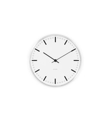 Arne Jacobsen - City Hall Wall Clock 21 cm - White (43631)