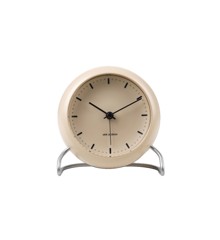 Arne Jacobsen - City Hall Table Clock - Sand (43693)