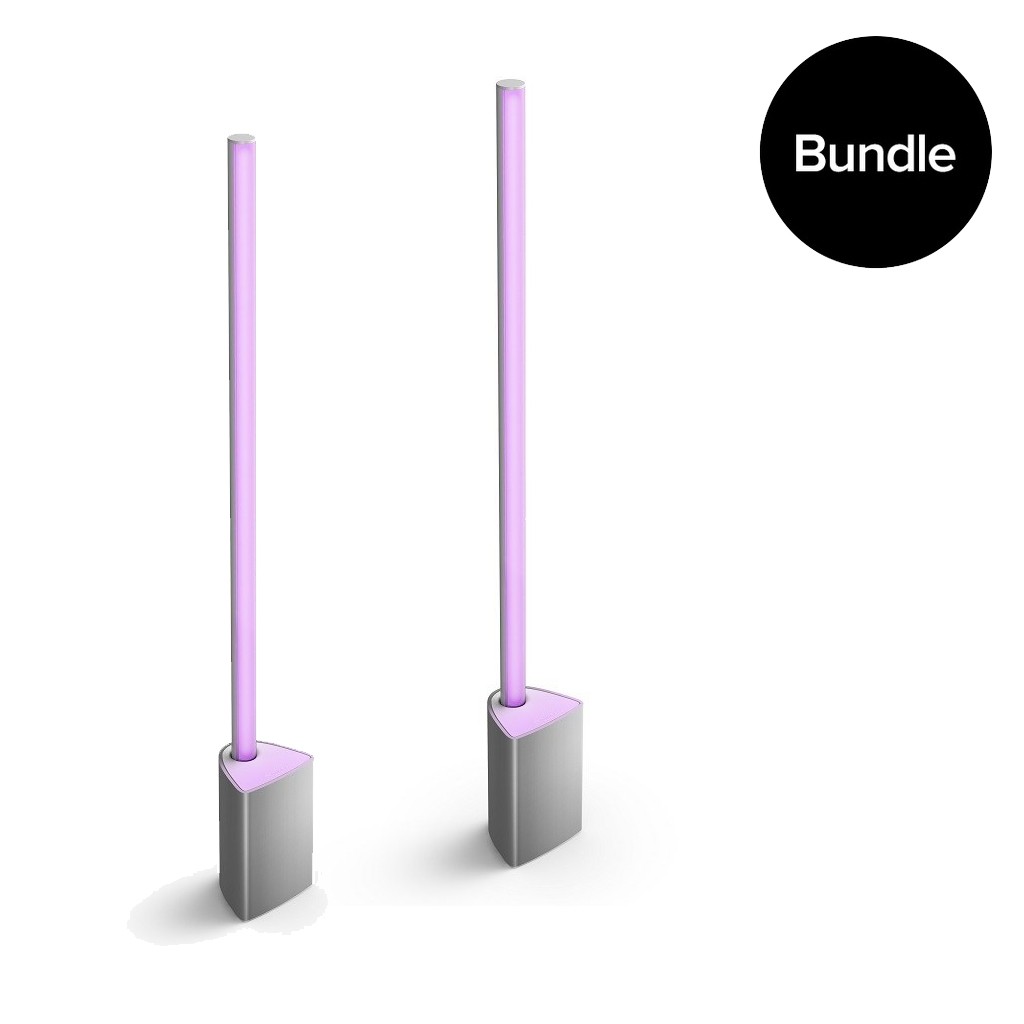 Buy Philips Hue 2x Signe Table Light White Color Ambiance Bundle Incl Shipping