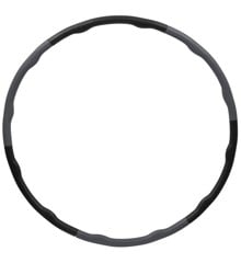 Inshape - Fitness Hulahop Ring Ø 100 cm - Black/Grey (17555)