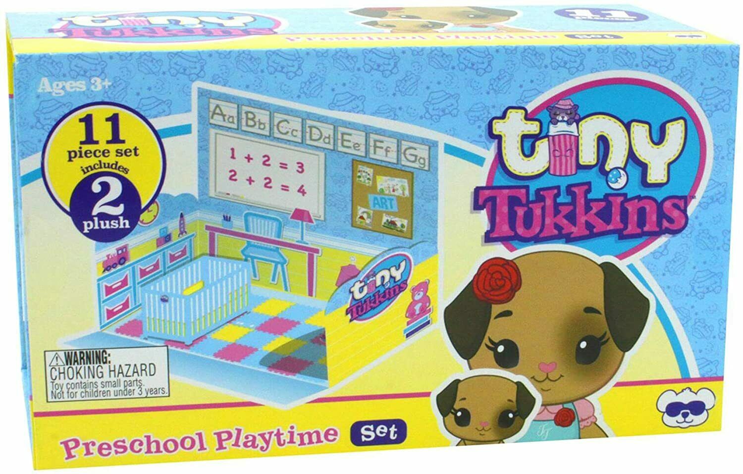 Tiny Tukkins - 11 pcs. Playset - Preschool Playtime