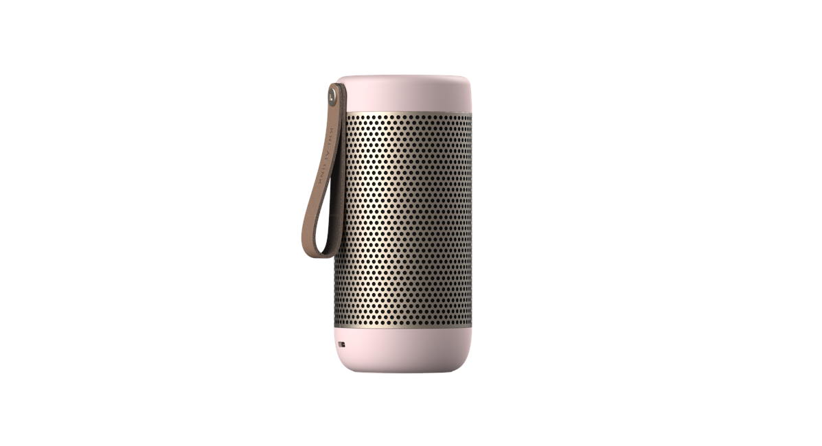 KreaFunk - aCOUSTIC ​​Bluetooth Højtaler - Støvet Pink