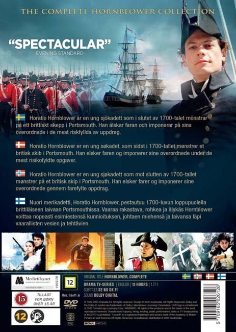 Hornblower The complete Collection 8 DVD