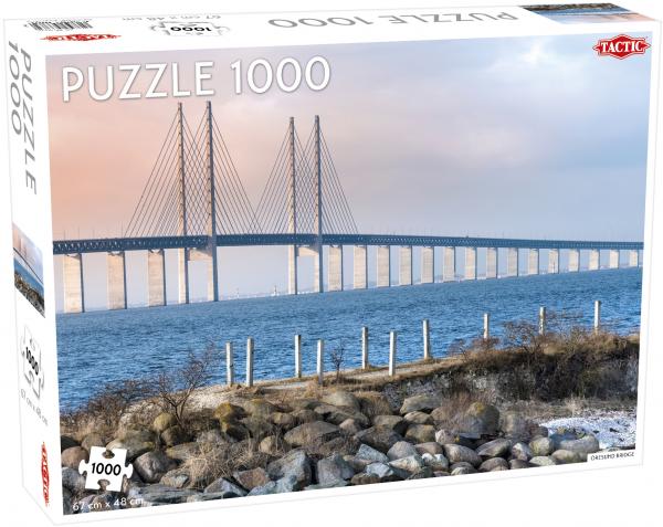 Tactic - Puzzle 1000 pc - Öresund Bridge